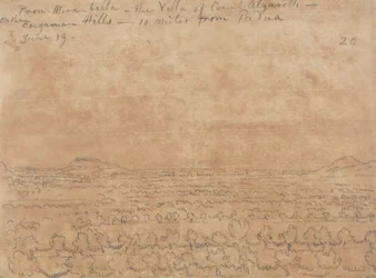 Mirabellából, Algarotti gróf villájából az Euganean-hegységen