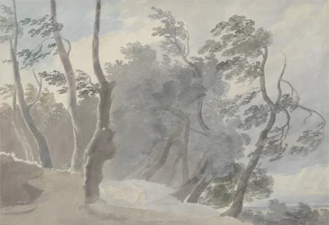 Galleria di Sopra, Albano (grafit és w / c papíron)