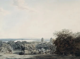 London a Greenwich Hilltől,