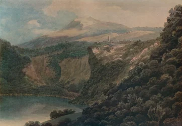 Nemi tó és városa, 1778