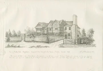 Kingswinford - Bradley Hall: toll- és tusrajz