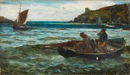 Fisherfolk (olaj, vászon)