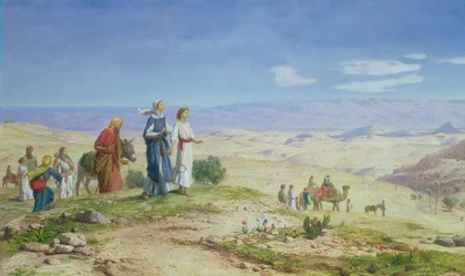 Jeruzsálemen kívül, 1878 (olaj, vászon a fedélzeten)