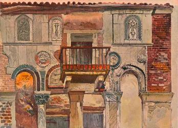 Fondaco De Turchi, Velence, 1853