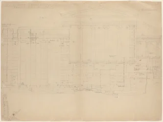 Az Eretheum, Nyugati Elevation [bal fele]