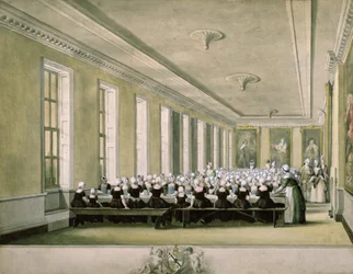 A Foundling Kórház leányétkezője, 1773