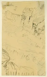 „Cars of the Orne”, 1817-22 körül (grafit papíron)