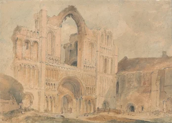 Castle Acre Priory, Norfolk, Nyugati Front