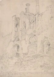 Framlingham kastély, Suffolk: Framhamragam: A romos belső tér egy része