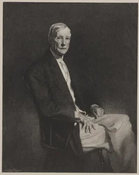 John D. Rockefeller portréja, Timothy Cole nyomatát készítette