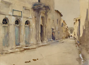 Egy utca Spanyolországban, 1880-as évek