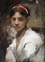 Egy capri lány feje, 1878