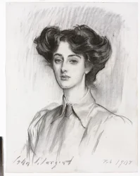 Lady Elsie Meyer portréja, 1908. február