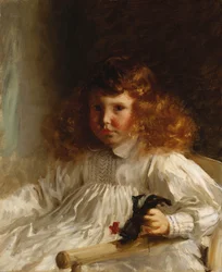 Leroy King portréja fiatal fiúként, 1888