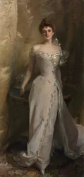 Lisa Colt Curtis portréja, 1898