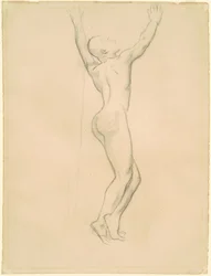 Tanulmány az "Apollo és Daphne" számára