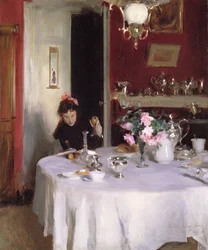 A reggeliző asztal, 1884