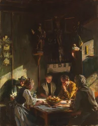 Tiroli enteriőr, 1915