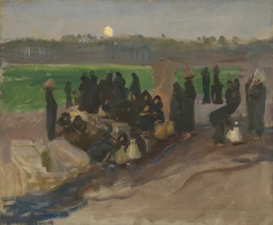 Vízszállítók a Níluson, 1891.