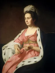 Abigail Smith Babcock, Adam Babcockné, kb. 1774.