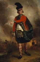 Hugh Montgomerie, Eglinton 12. grófja, 1739-1819. Katona; Ayrshire lordhadnagya.