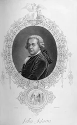 John Adams, „The History of the United States”, 4. évf. Én, Charles Mackay, metszett Stephenson
