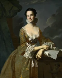 Mrs. Daniel Hubbard Mary Greene, c. 1764.