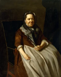 Paul Richard asszony portréja, szül. Elizabeth Garland (1700-73) 1771