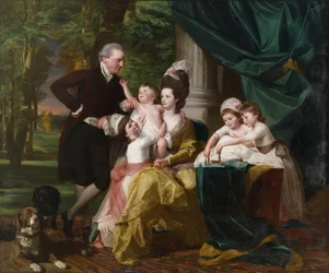 Sir William Pepperrell (1746-1816) és családja, 1778