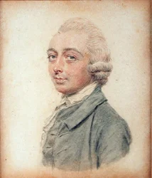 John Oglander (kb. 1737-94) portréja (pasztell, papír)