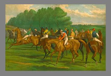 Hamis kezdet – Derby, 1883.