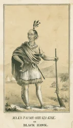 Ma Ka-Tai-Me-She-Kia-Kiak, avagy Black Hawk, 1840