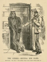 A feltűnő eredmény - The Workhouse. Rajzfilm a londoni 