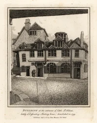 Az 1799-ben lebontott épület a Little St Helen