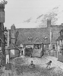 The Guard Room, Scotland Yard, Westminster, 1805 1911