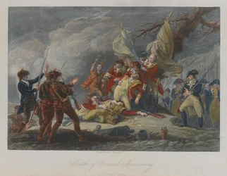 Montgomery tábornok halála, 1775