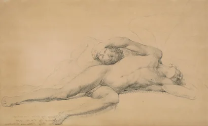 Tanulmány Montgomery tábornok haláláról a Quebec elleni támadásban, 1775. december 31.