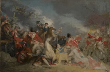 Mercer tábornok halála a princetoni csatában, 1777. január 3. (befejezetlen változat)