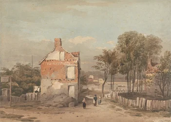 A Temze a büntetés-végrehajtás közelében, Millbank, London