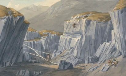 A palabányák Bron Llwyd-ben