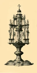 Monstrance, 16. század vége, 1881.
