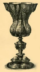 Ezüst kupa, 1580-1600, 1881.