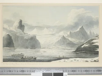 F.25 A Snug Corner Cove kilátása, Vilmos herceg hangjában, 1773-84 körül (akvarell)