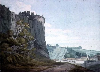 A Chepstow kastély egy része, Monmouthshire