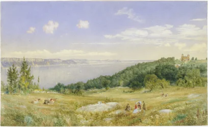 A Palisades, 1870 körül (akvarell)