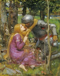 Tanulmány a „La Belle Dame sans Merci” című műhöz, kb. 1893