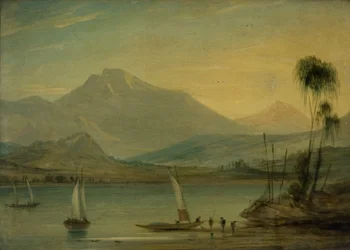 Loch Fyne, Herring Fishing (olaj, fém)
