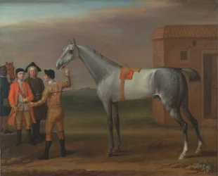 Lamprey, tulajdonosával, Sir William Morgannel, a Newmarketben