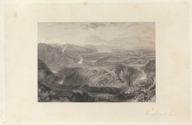 Crook of the Lune, a Hornby-kastély felé nézve