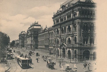 „Kalkutta íróépületek látképe”, 1910.